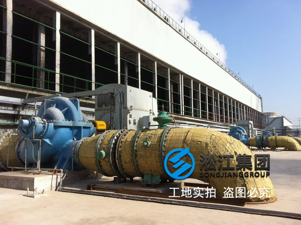 晉開化工采用上海日皮视频软件單球橡膠接頭產品！