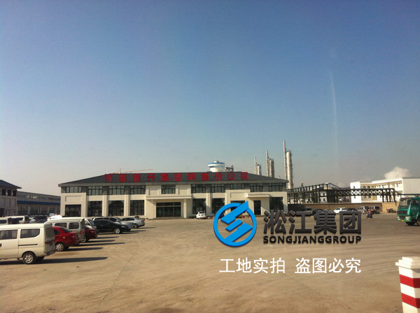晉開化工采用上海日皮视频软件單球橡膠接頭產品！